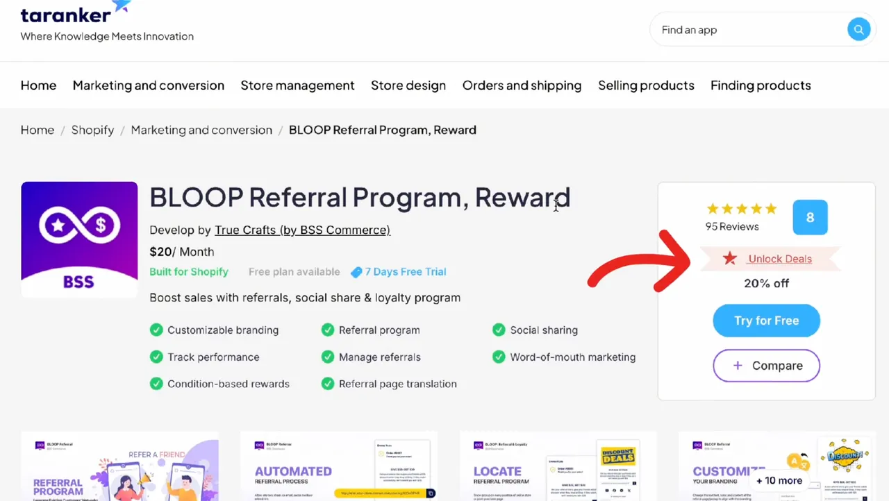 BLOOP app by BSS Commerce for Shopify, offering powerful referral and reward programs to drive customer engagement, loyalty, and sales growth